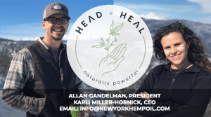 Head+Heal, New York Hemp Oil Co-founders