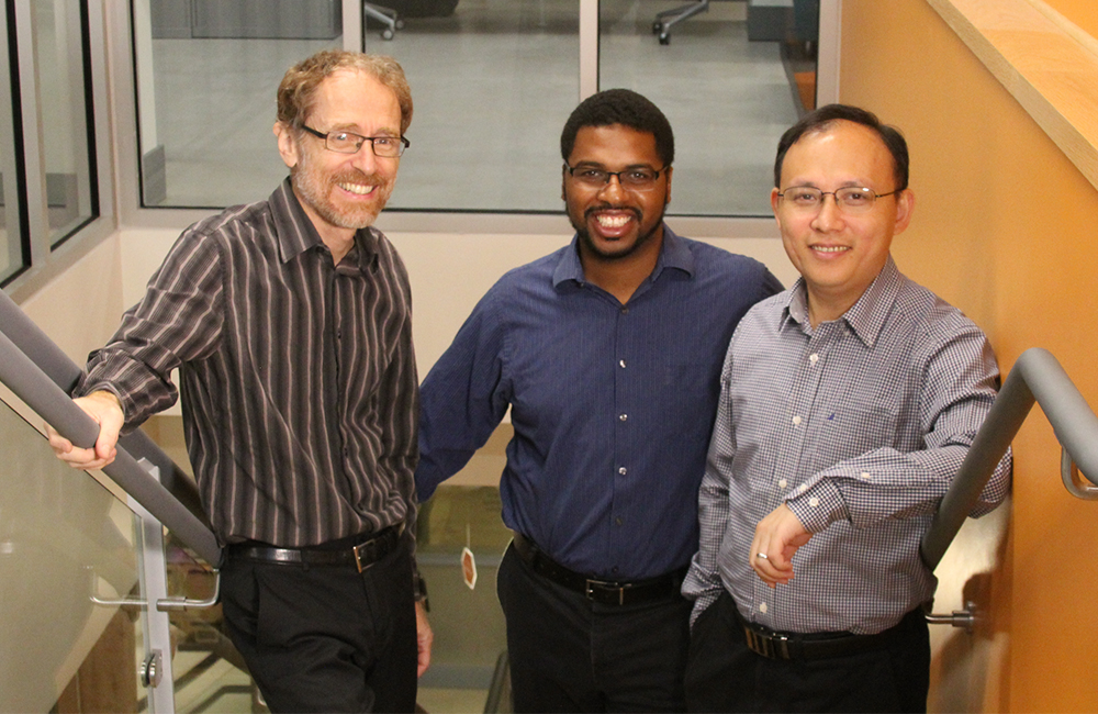 Robbert van Renesse, Chief Scientist; Hakim Weatherspoon, CEO; and Zhiming Shen, CTO.