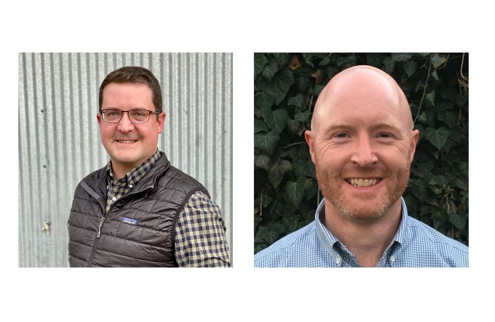 headshots of john tauzel and ben boyd