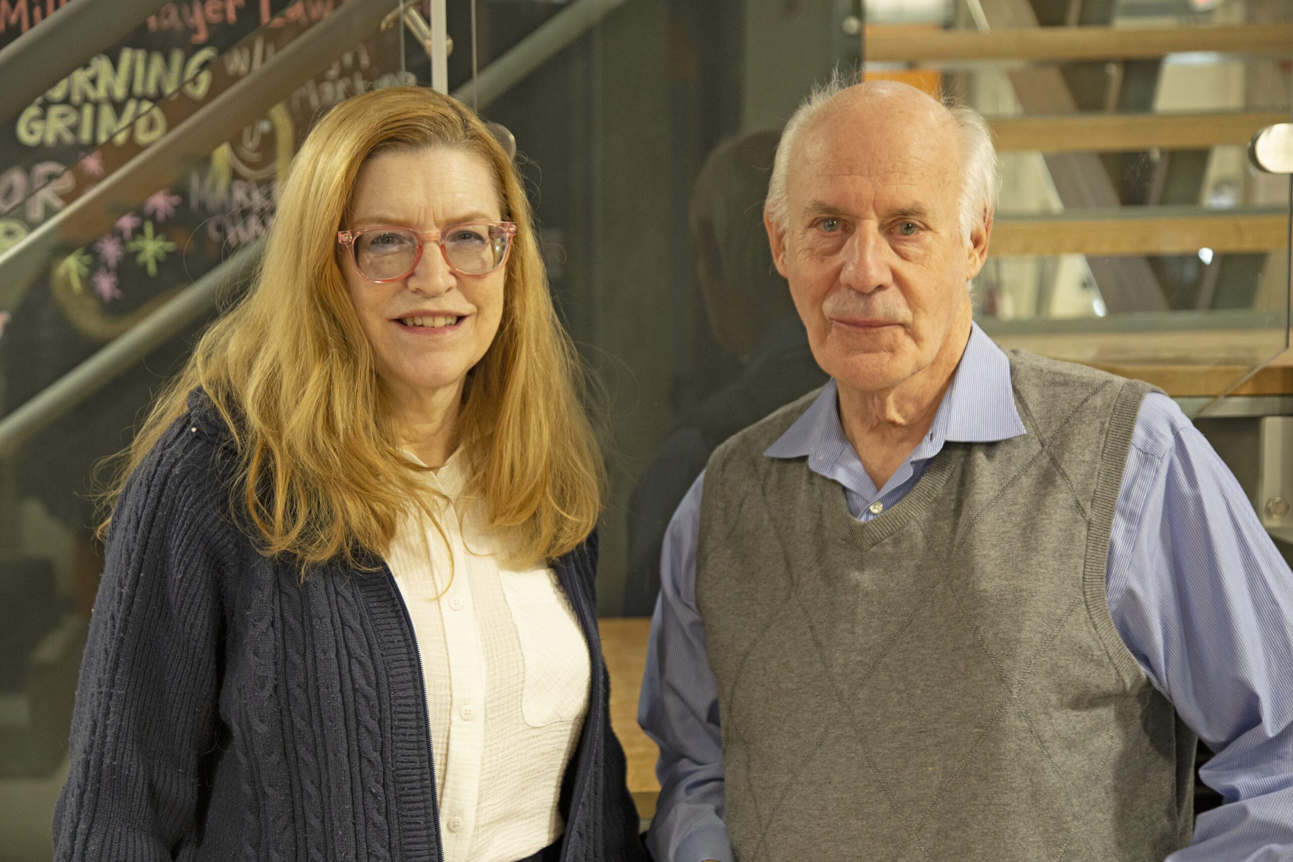 Norma Byron and Maurice Daniels pictured in Rev: Ithaca Startup Works.